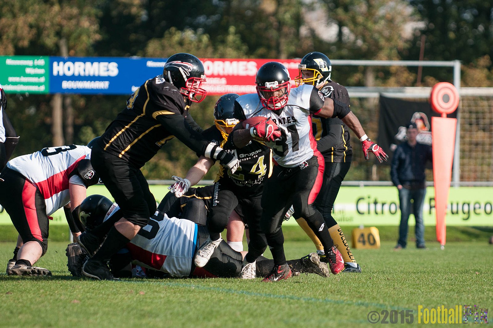 Treasure Bowl 2015, Nijmegen Pirates, Düsseldorf Bulldozer, Lan - Treasure Bowl 2015, Nijmegen Pirates