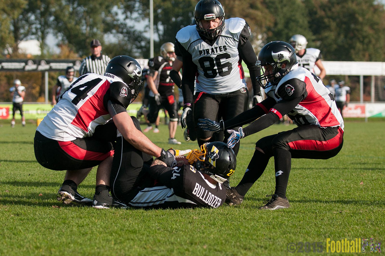 Treasure Bowl 2015, Nijmegen Pirates, Düsseldorf Bulldozer, Lan - Treasure Bowl 2015, Nijmegen Pirates