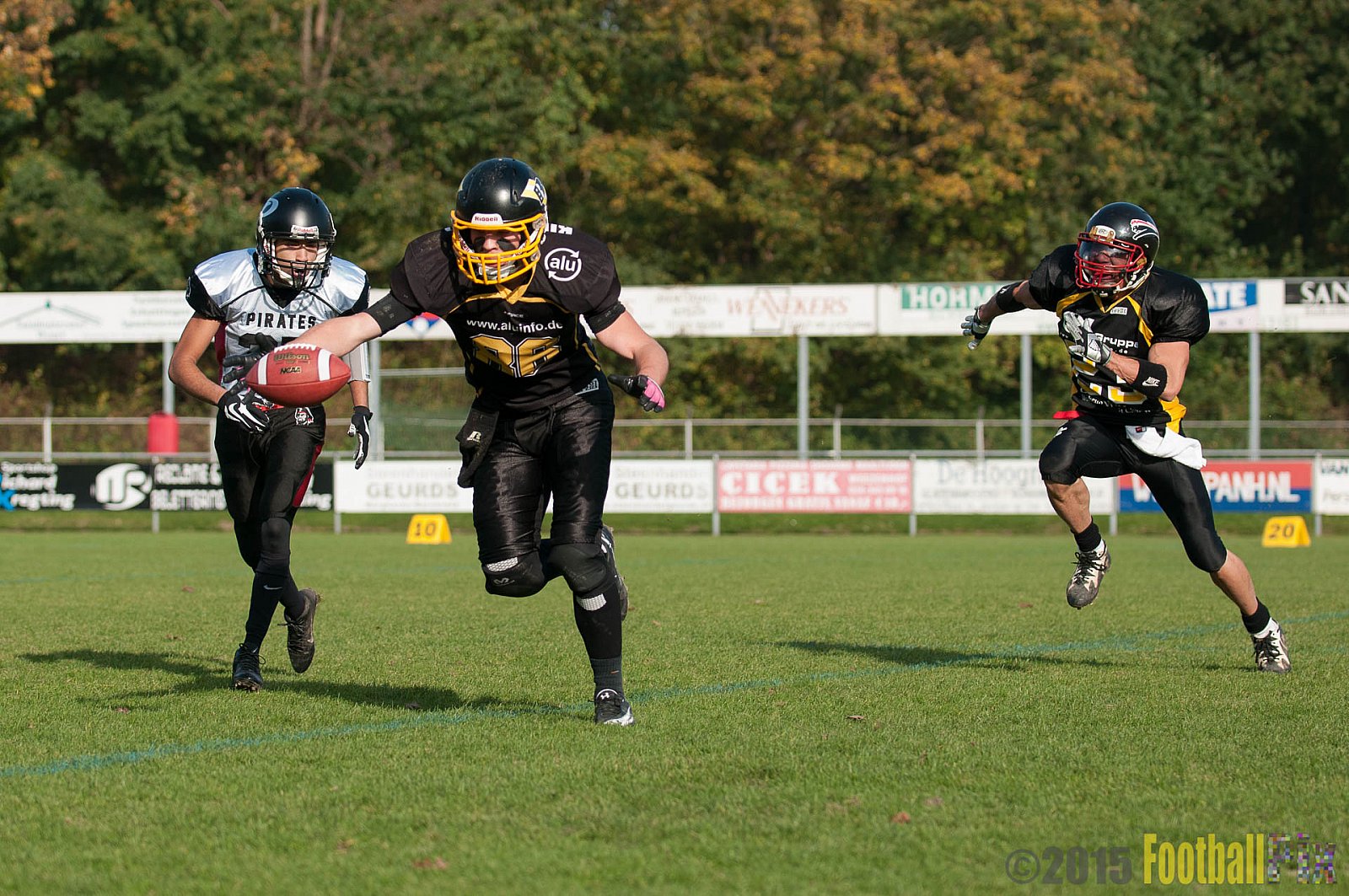 Treasure Bowl 2015, Nijmegen Pirates, Düsseldorf Bulldozer, Lan - Treasure Bowl 2015, Nijmegen Pirates