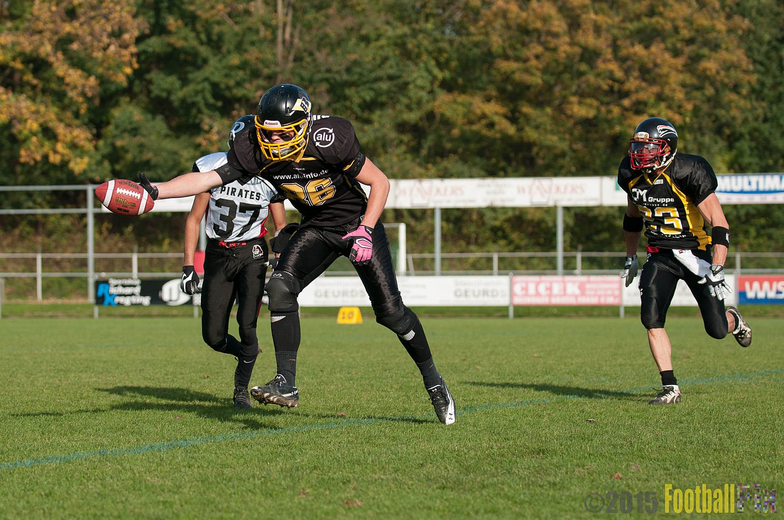 Treasure Bowl 2015, Nijmegen Pirates, Düsseldorf Bulldozer, Lan - Treasure Bowl 2015, Nijmegen Pirates