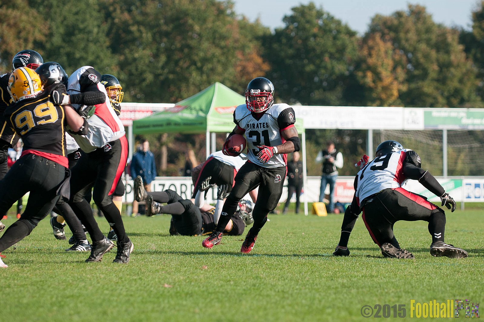 Treasure Bowl 2015, Nijmegen Pirates, Düsseldorf Bulldozer, Lan - Treasure Bowl 2015, Nijmegen Pirates
