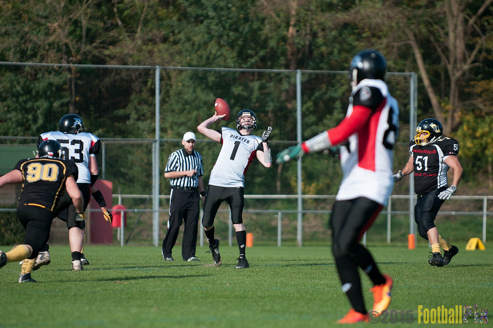 Treasure Bowl 2015, Nijmegen Pirates, Düsseldorf Bulldozer, Lan - Treasure Bowl 2015, Nijmegen Pirates