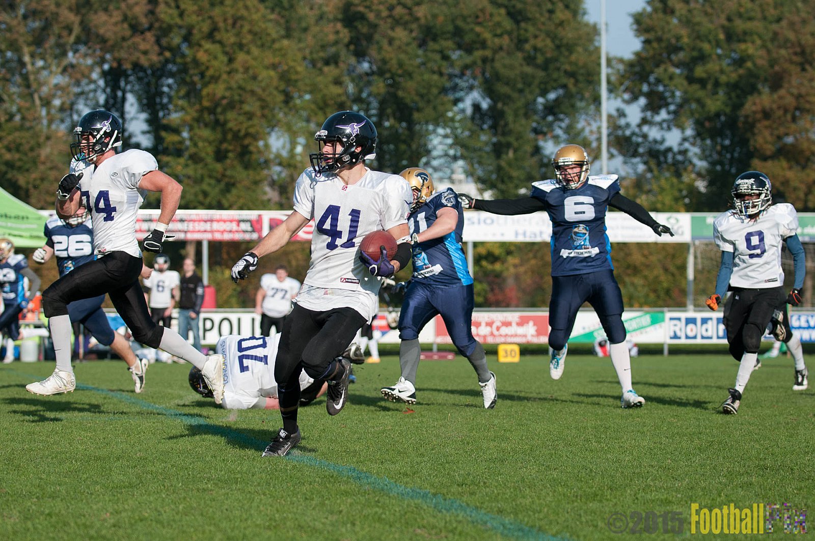 Treasure Bowl 2015, Nijmegen Pirates, Düsseldorf Bulldozer, Lan - Treasure Bowl 2015, Nijmegen Pirates