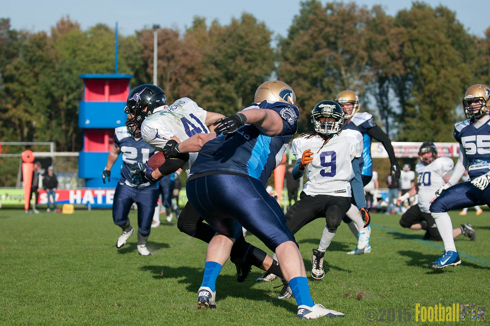 Treasure Bowl 2015, Nijmegen Pirates, Düsseldorf Bulldozer, Lan - Treasure Bowl 2015, Nijmegen Pirates
