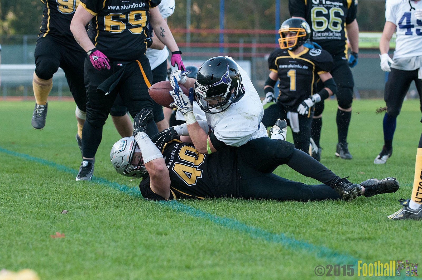 Treasure Bowl 2015, Nijmegen Pirates, Düsseldorf Bulldozer, Lan - Treasure Bowl 2015, Nijmegen Pirates