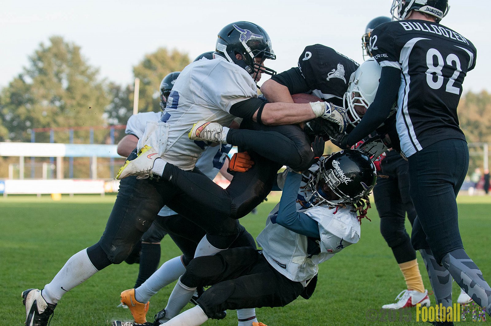 Treasure Bowl 2015, Nijmegen Pirates, Düsseldorf Bulldozer, Lan - Treasure Bowl 2015, Nijmegen Pirates