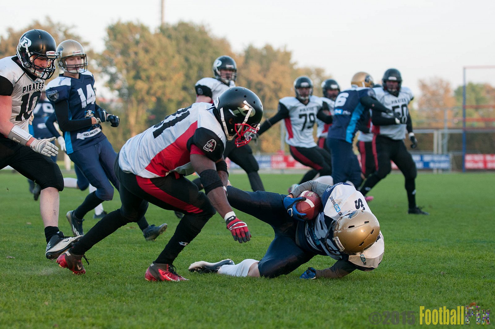 Treasure Bowl 2015, Nijmegen Pirates, Düsseldorf Bulldozer, Lan - Treasure Bowl 2015, Nijmegen Pirates