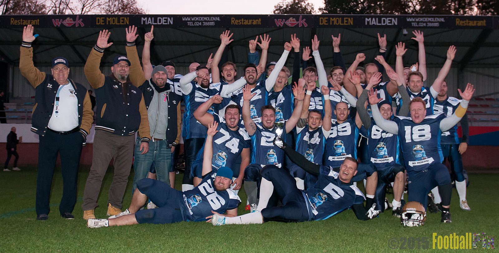 Treasure Bowl 2015, Nijmegen Pirates, Düsseldorf Bulldozer, Lan - Treasure Bowl 2015, Nijmegen Pirates