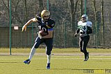 Gelsenkirchen Devils vs. M&ouml;nchengladbach Wolfpack  - 08.03.2015 Scrimmage: Schiefbahn Riders, M&uuml;lheim Shamrocks