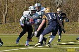 Gelsenkirchen Devils vs. M&ouml;nchengladbach Wolfpack  - 08.03.2015 Scrimmage: Schiefbahn Riders, M&uuml;lheim Shamrocks