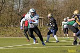 Gelsenkirchen Devils vs. M&ouml;nchengladbach Wolfpack  - 08.03.2015 Scrimmage: Schiefbahn Riders, M&uuml;lheim Shamrocks