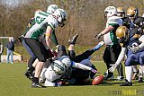 Gelsenkirchen Devils vs. M&ouml;nchengladbach Wolfpack  - 08.03.2015 Scrimmage: Schiefbahn Riders, M&uuml;lheim Shamrocks