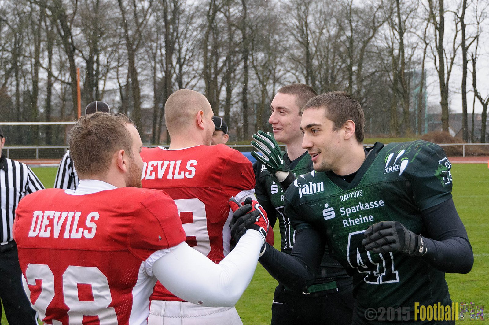 Preseason Game Rheine Raptors vs. Gelsenkirchen Devils    - 29.03.2015 Off-Season Game: Rheine Raptors vs. Gelsenkirchen Devils (9:0)
