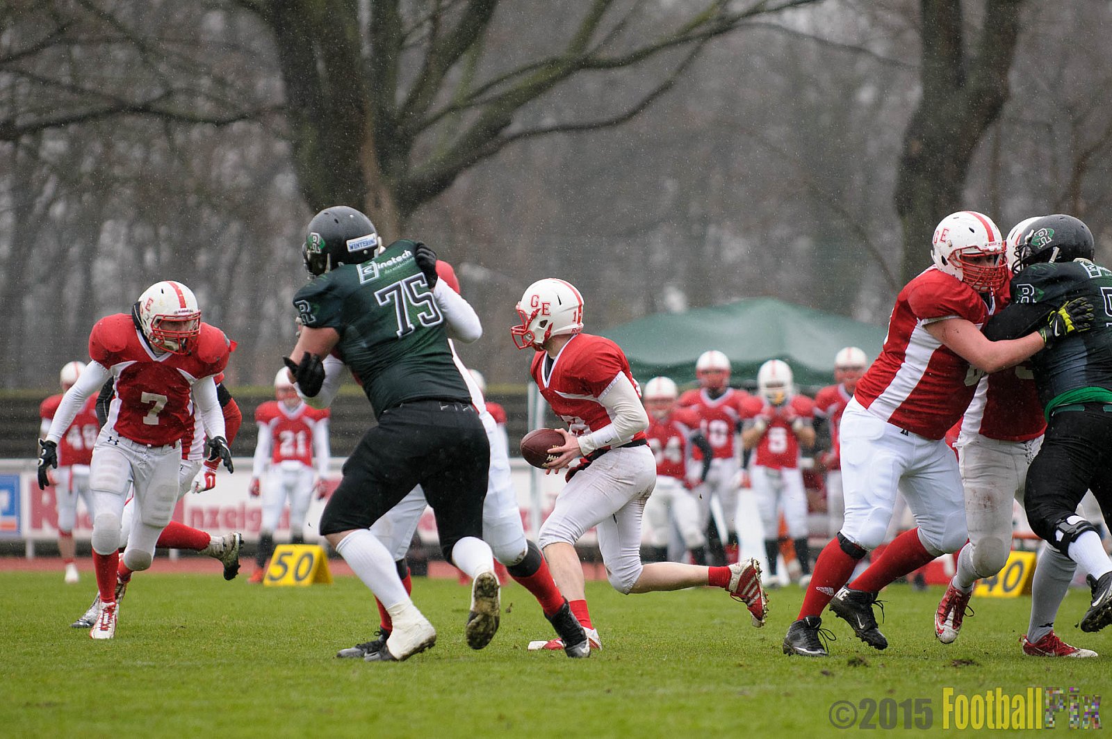 Preseason Game Rheine Raptors vs. Gelsenkirchen Devils    - 29.03.2015 Off-Season Game: Rheine Raptors vs. Gelsenkirchen Devils (9:0)