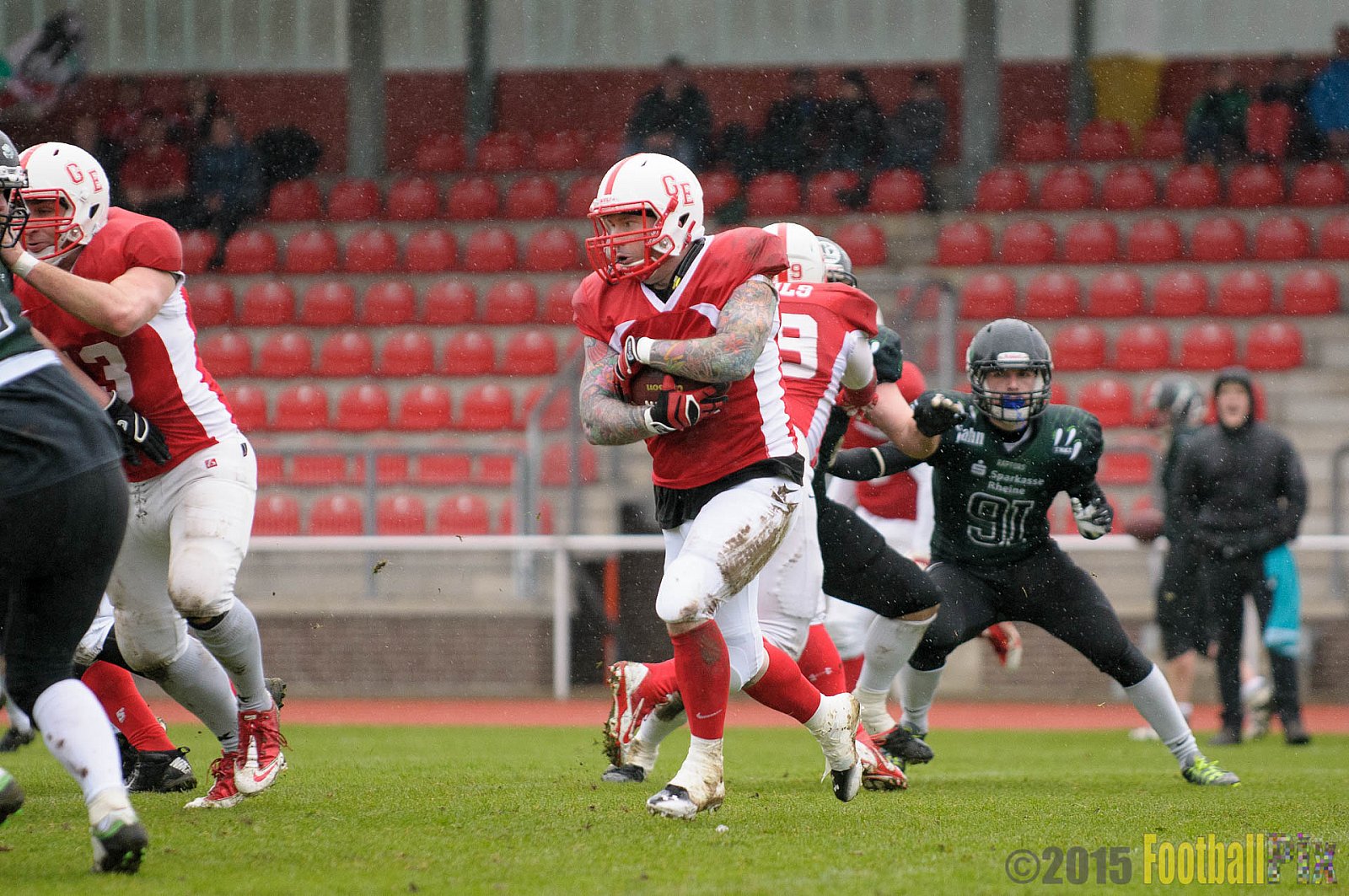Preseason Game Rheine Raptors vs. Gelsenkirchen Devils    - 29.03.2015 Off-Season Game: Rheine Raptors vs. Gelsenkirchen Devils (9:0)