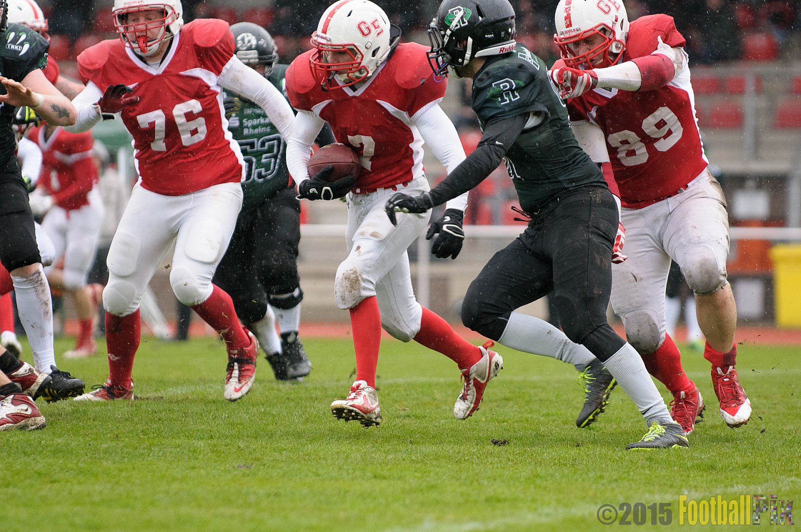 Preseason Game Rheine Raptors vs. Gelsenkirchen Devils    - 29.03.2015 Off-Season Game: Rheine Raptors vs. Gelsenkirchen Devils (9:0)