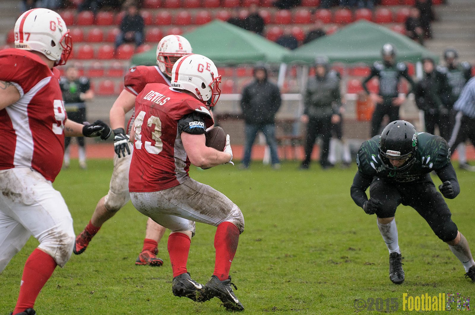 Preseason Game Rheine Raptors vs. Gelsenkirchen Devils    - 29.03.2015 Off-Season Game: Rheine Raptors vs. Gelsenkirchen Devils (9:0)