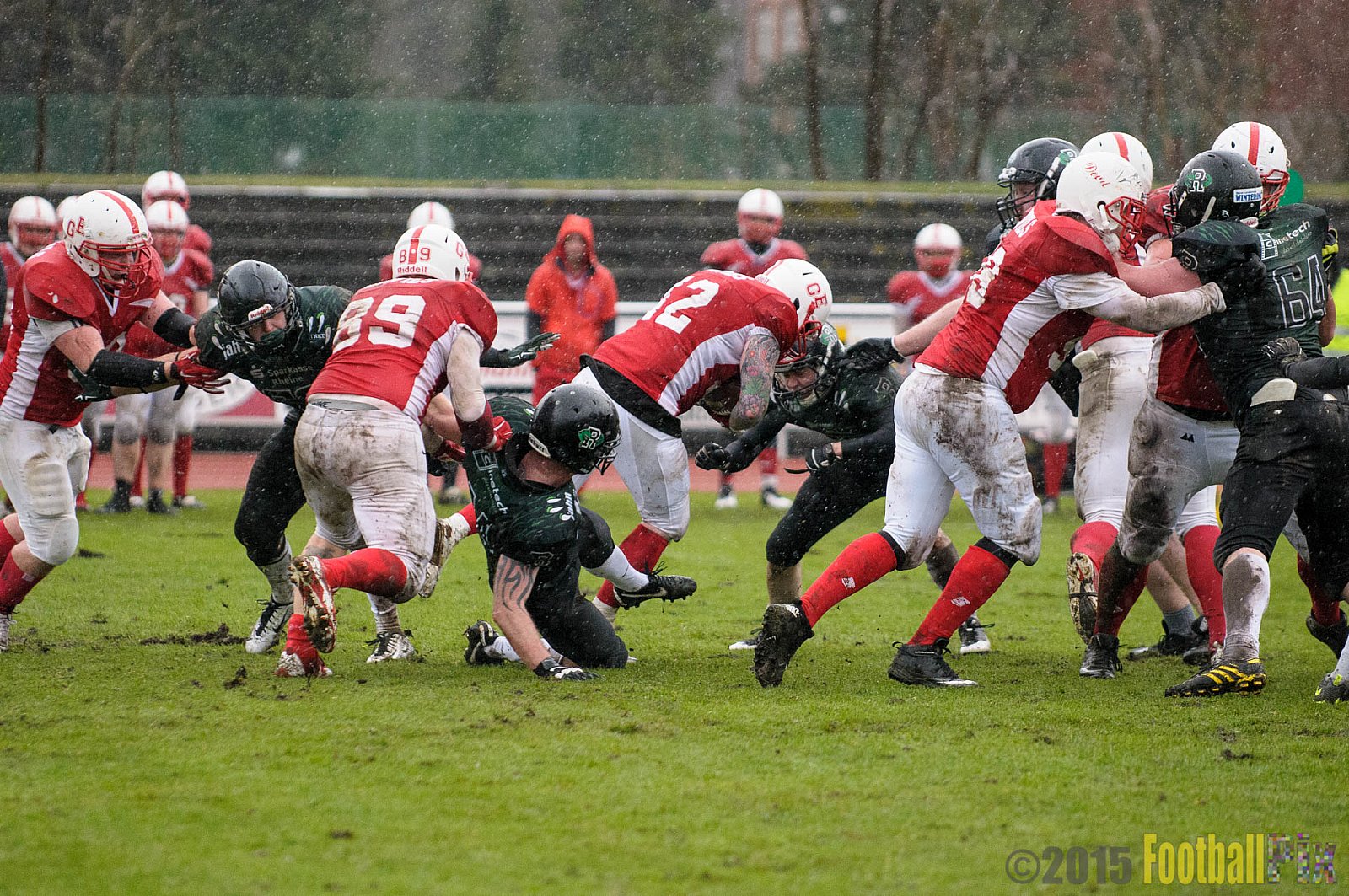 Preseason Game Rheine Raptors vs. Gelsenkirchen Devils    - 29.03.2015 Off-Season Game: Rheine Raptors vs. Gelsenkirchen Devils (9:0)