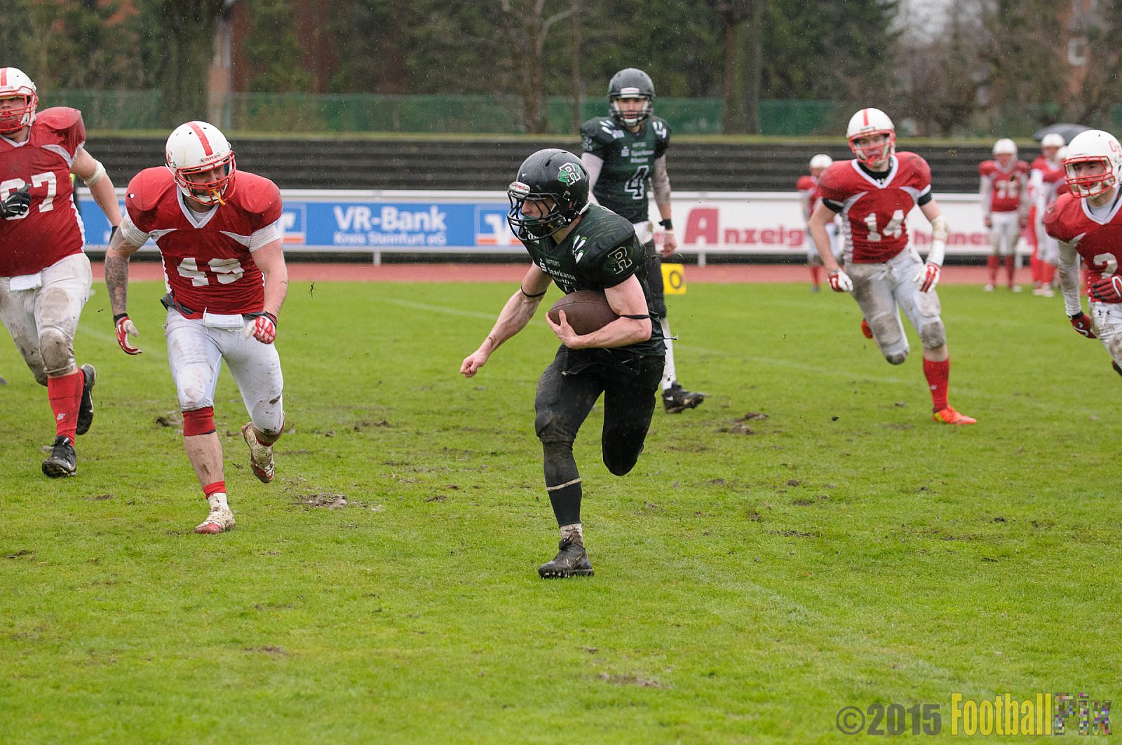 Preseason Game Rheine Raptors vs. Gelsenkirchen Devils    - 29.03.2015 Off-Season Game: Rheine Raptors vs. Gelsenkirchen Devils (9:0)