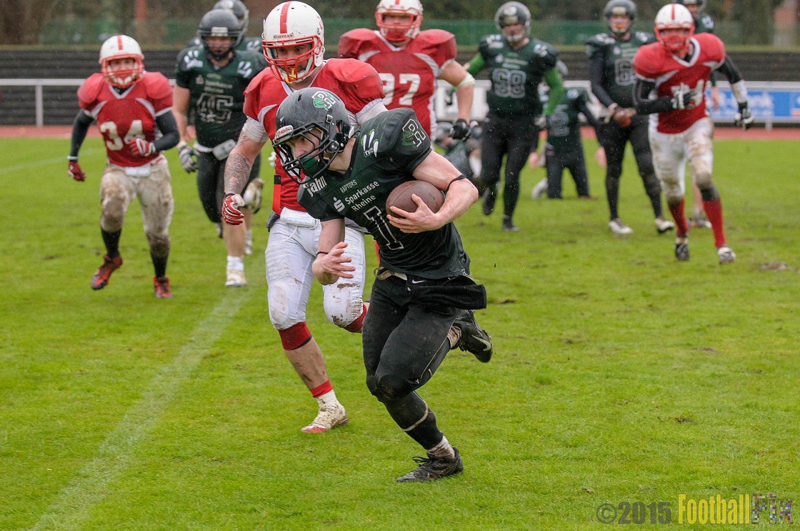 Preseason Game Rheine Raptors vs. Gelsenkirchen Devils    - 29.03.2015 Off-Season Game: Rheine Raptors vs. Gelsenkirchen Devils (9:0)