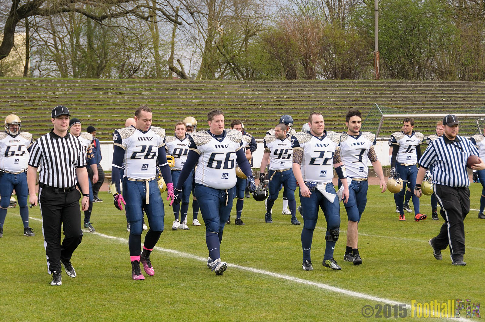 Preseason Game Gelsenkirchen Devils vs. Mainz Golden Eagles - 11.04.2015 Off-Season Game: Gelsenkirchen Devils vs. Mainz Golden Eagles (31:0)