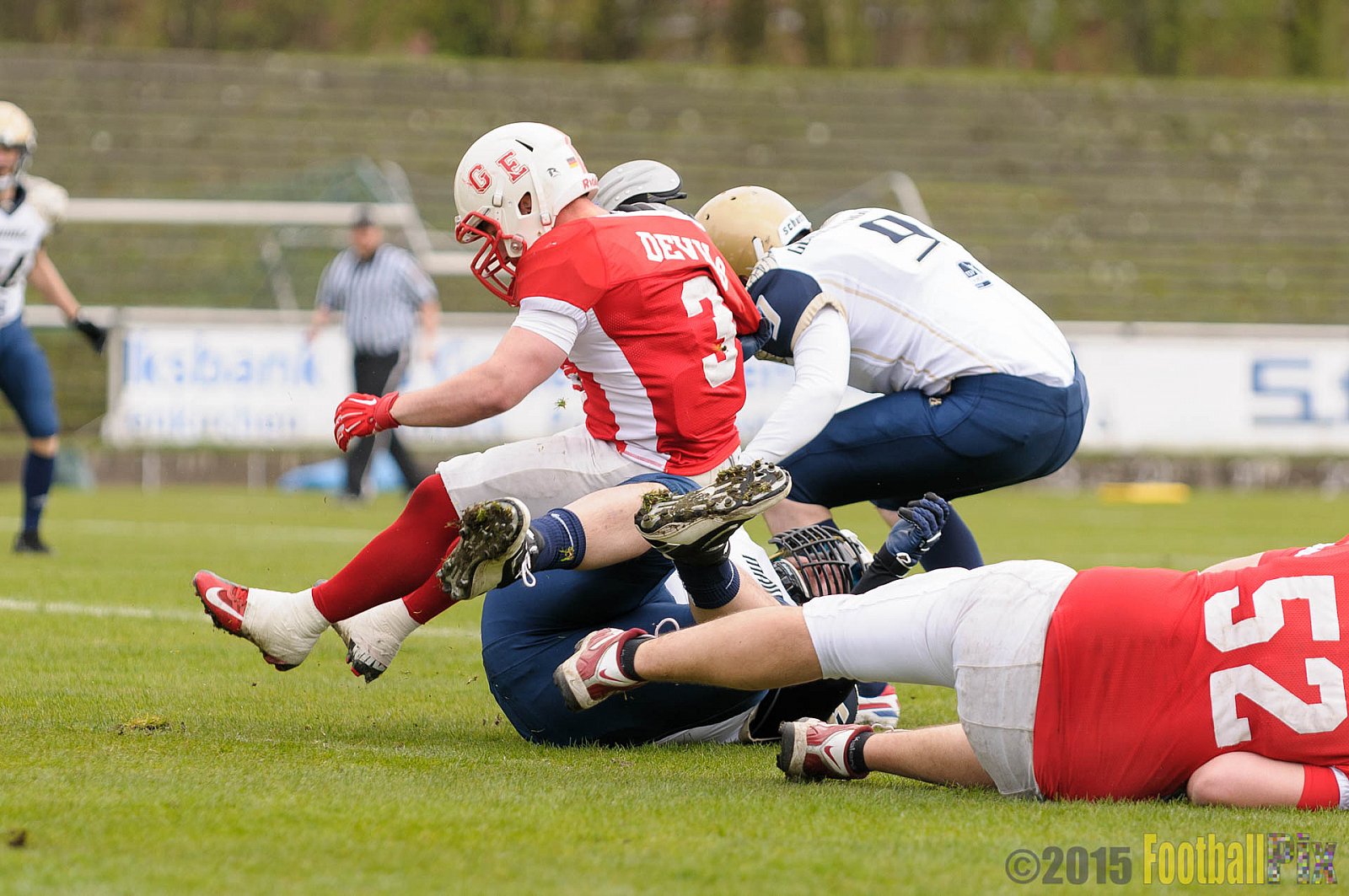 Preseason Game Gelsenkirchen Devils vs. Mainz Golden Eagles - 11.04.2015 Off-Season Game: Gelsenkirchen Devils vs. Mainz Golden Eagles (31:0)