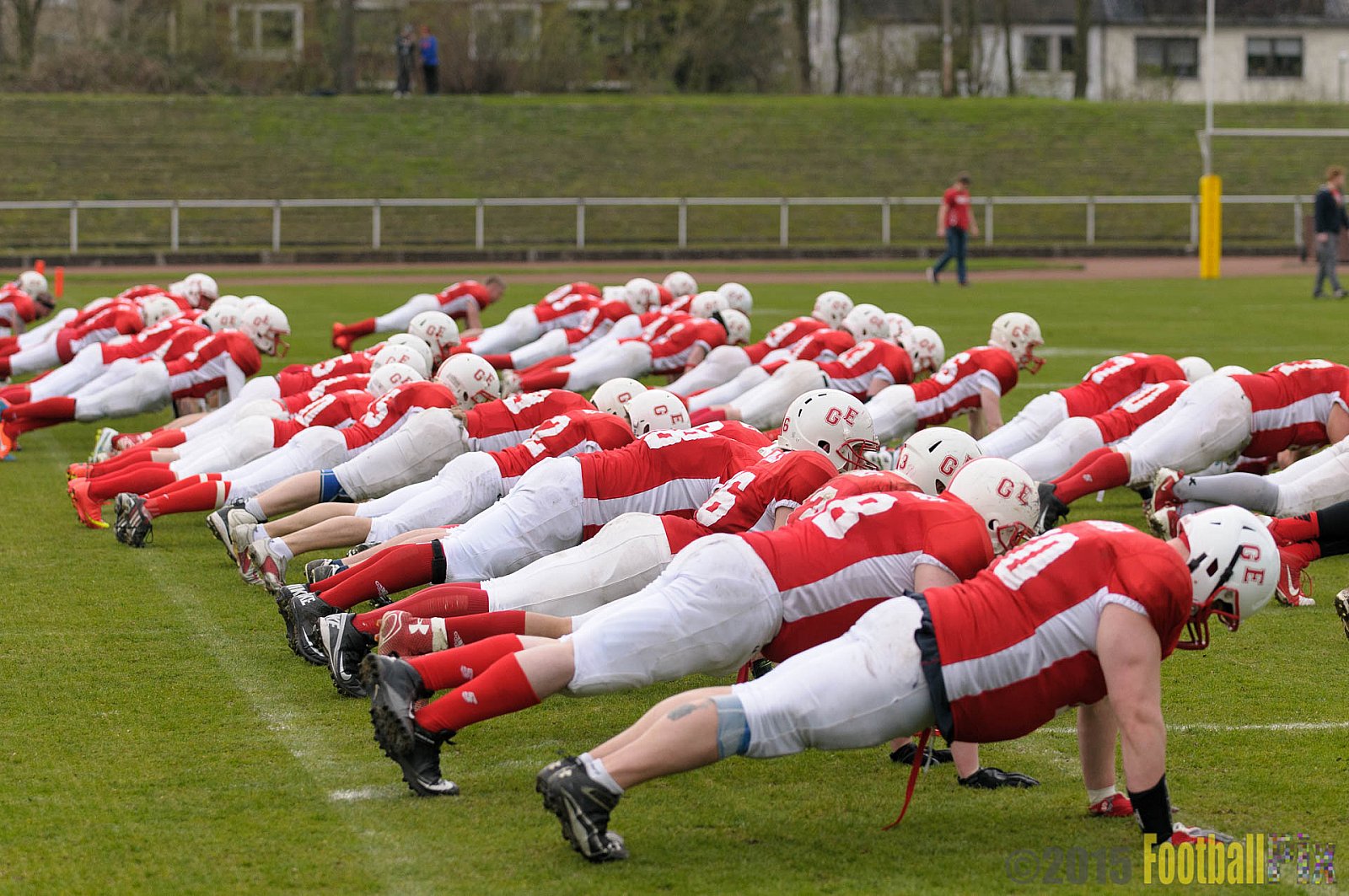 Preseason Game Gelsenkirchen Devils vs. Mainz Golden Eagles - 11.04.2015 Off-Season Game: Gelsenkirchen Devils vs. Mainz Golden Eagles (31:0)