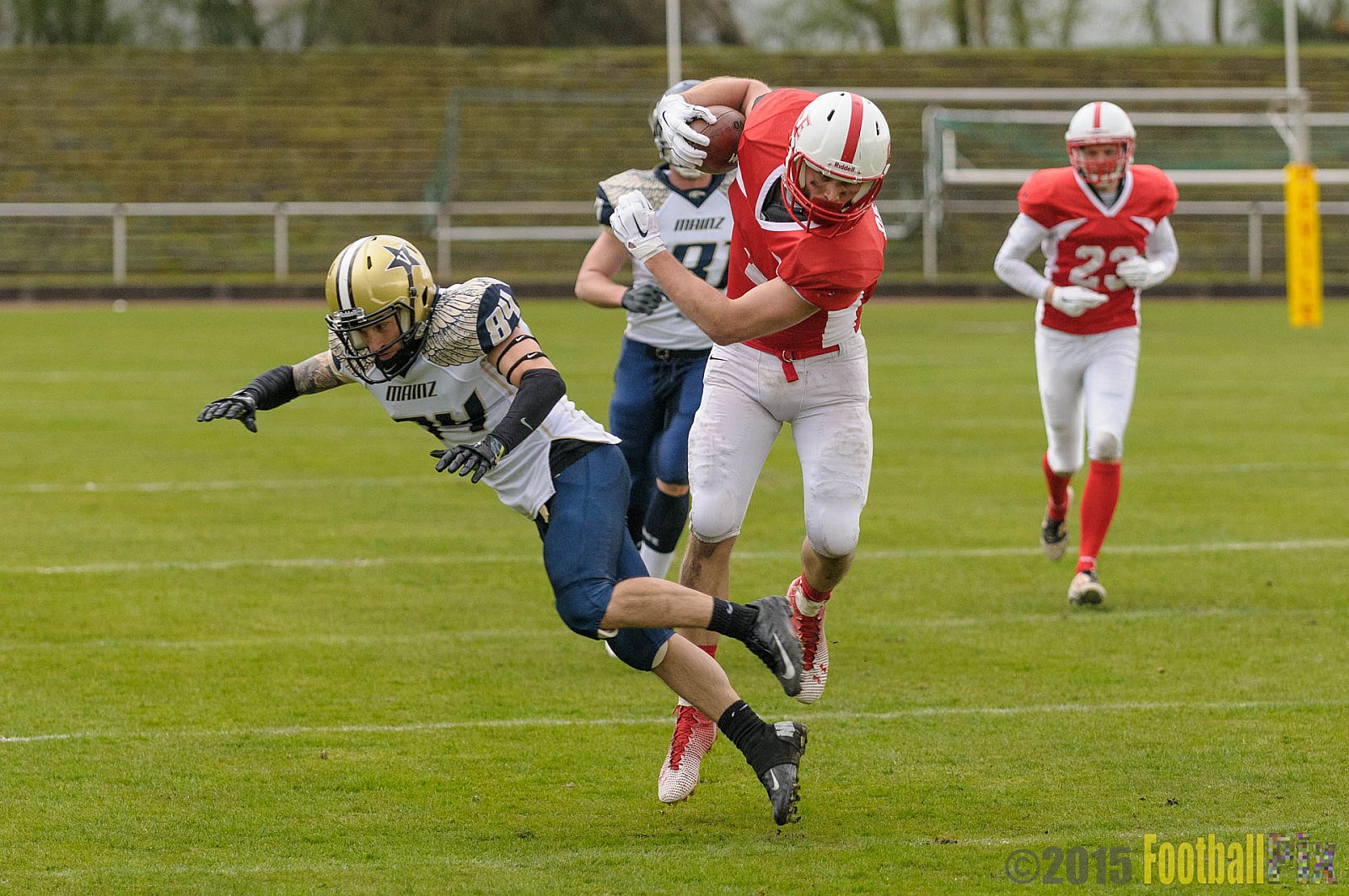 Preseason Game Gelsenkirchen Devils vs. Mainz Golden Eagles - 11.04.2015 Off-Season Game: Gelsenkirchen Devils vs. Mainz Golden Eagles (31:0)