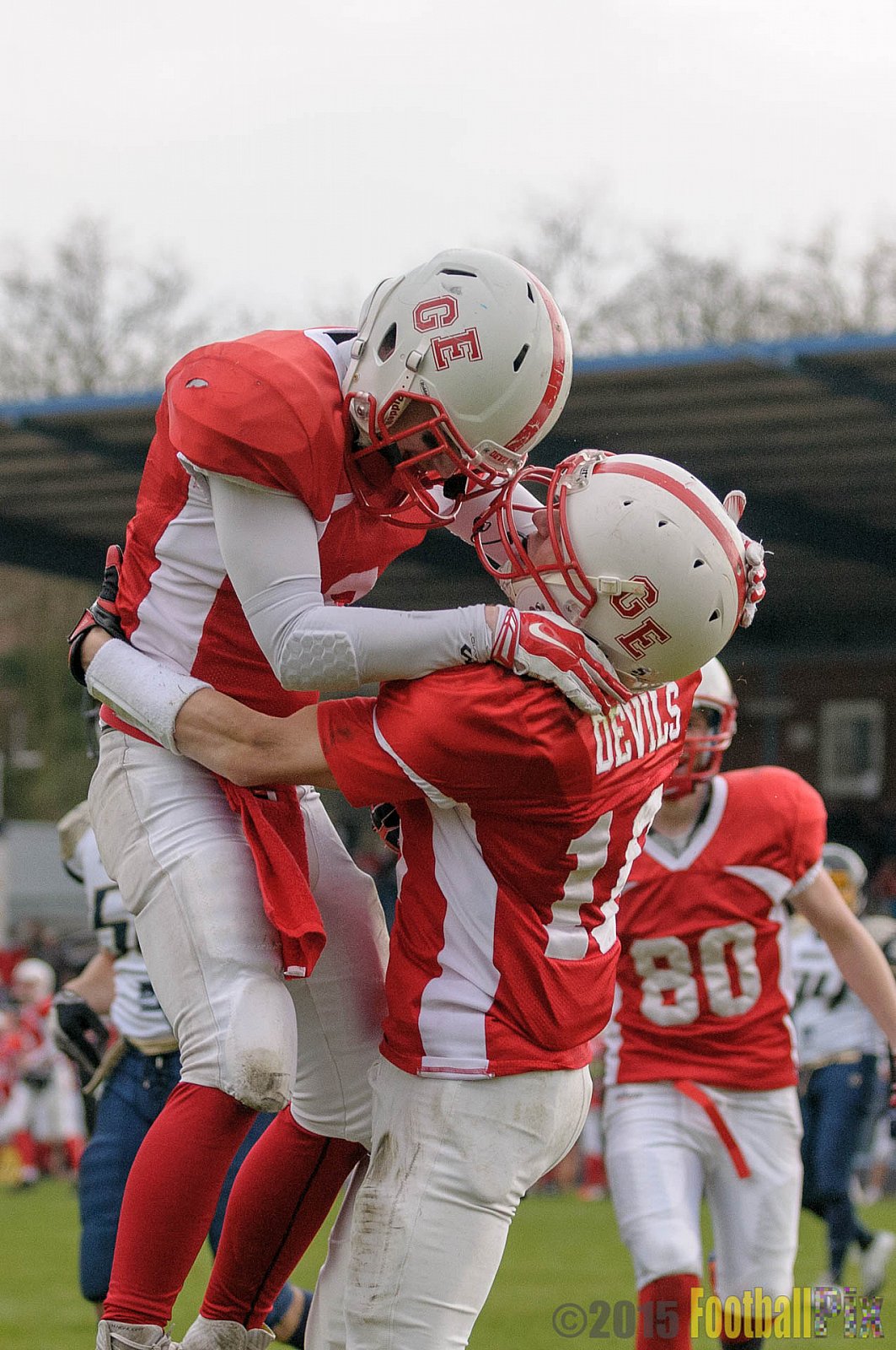 Preseason Game Gelsenkirchen Devils vs. Mainz Golden Eagles - 11.04.2015 Off-Season Game: Gelsenkirchen Devils vs. Mainz Golden Eagles (31:0)