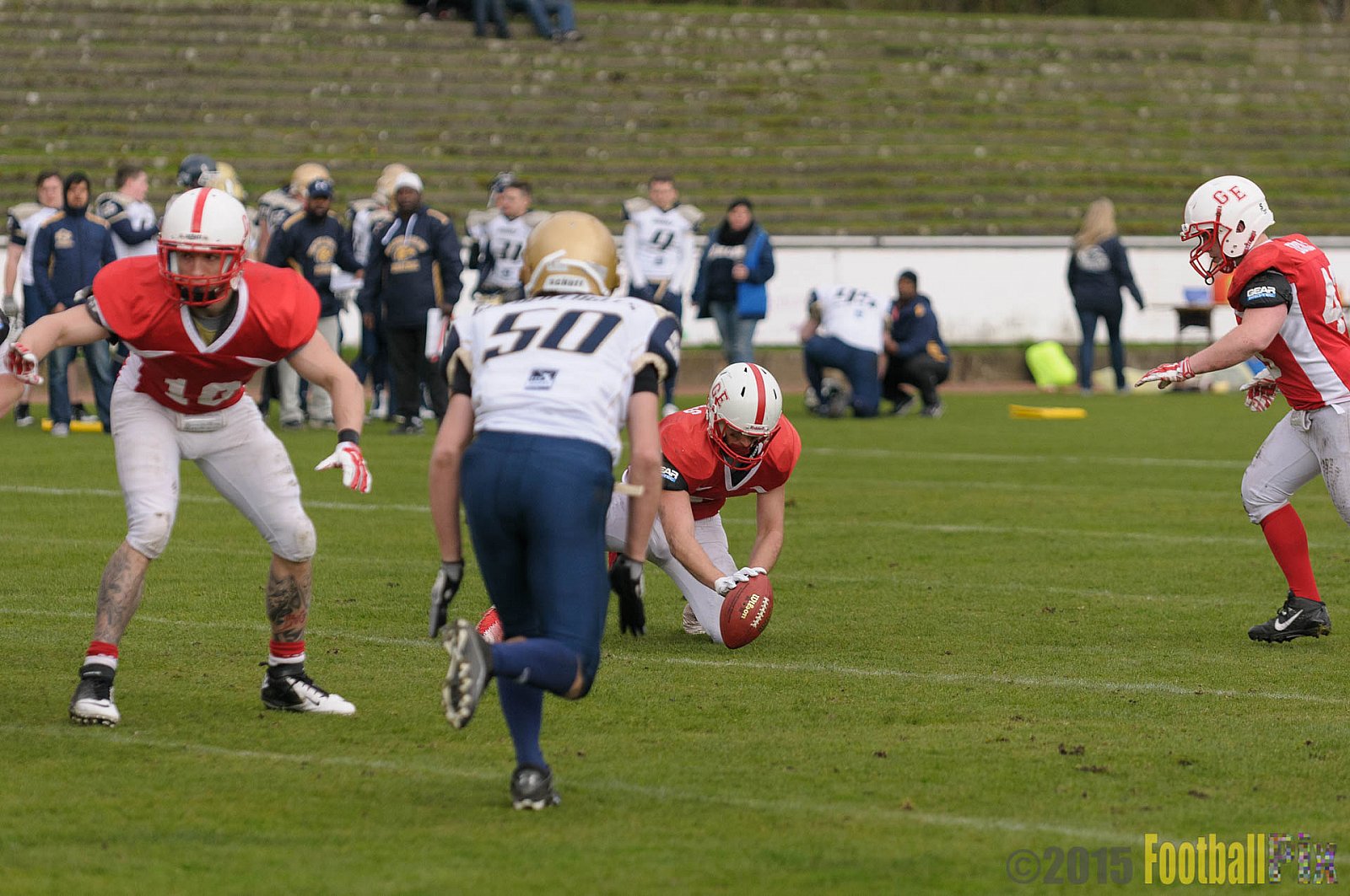Preseason Game Gelsenkirchen Devils vs. Mainz Golden Eagles - 11.04.2015 Off-Season Game: Gelsenkirchen Devils vs. Mainz Golden Eagles (31:0)