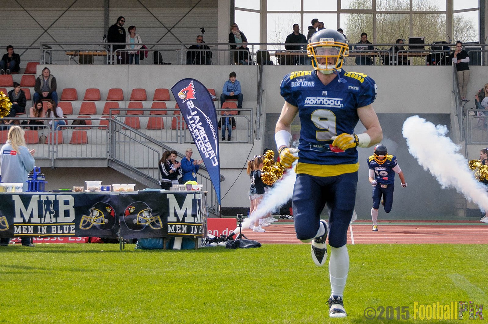 Essen Assindia Cardinals vs. Bonn Gamecocks - 12.04.2015 Preseason Game Essen Assindia Cardinals vs. Bonn Gamecocks (14:12)