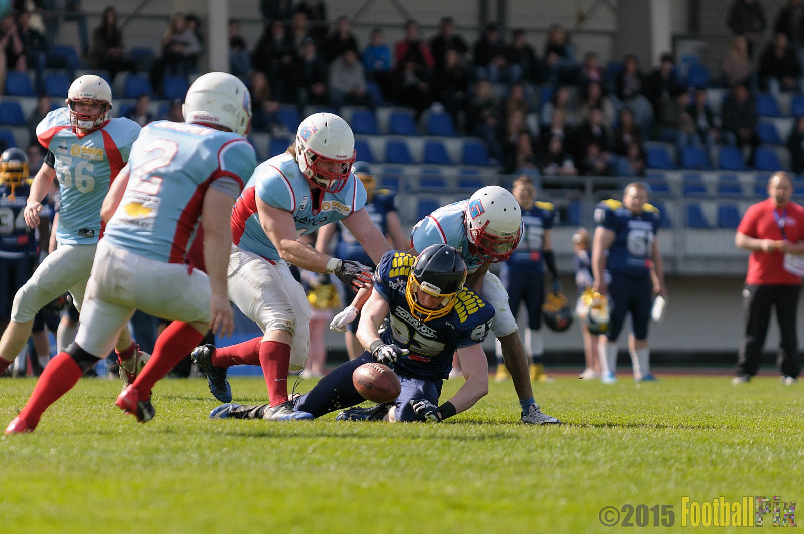 Essen Assindia Cardinals vs. Bonn Gamecocks - 12.04.2015 Preseason Game Essen Assindia Cardinals vs. Bonn Gamecocks (14:12)
