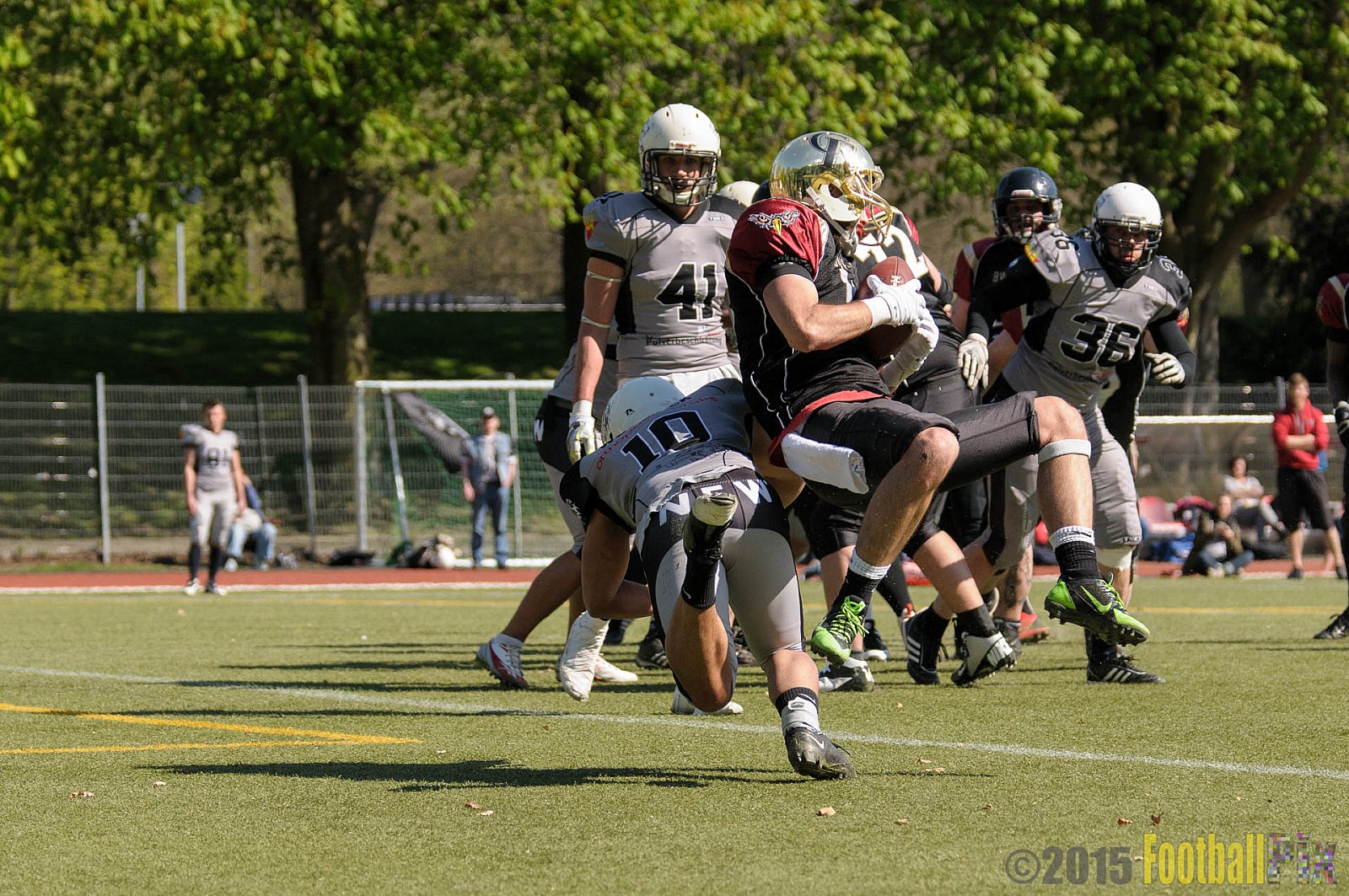 Cologne Falcons II vs. Mönchengladbach Wolfpack - 18.04.2015 OL NRW: Cologne Falcons II vs. Mönchengladbach Wolfpack (44:12)