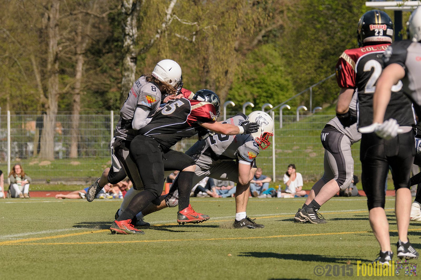 Cologne Falcons II vs. Mönchengladbach Wolfpack - 18.04.2015 OL NRW: Cologne Falcons II vs. Mönchengladbach Wolfpack (44:12)