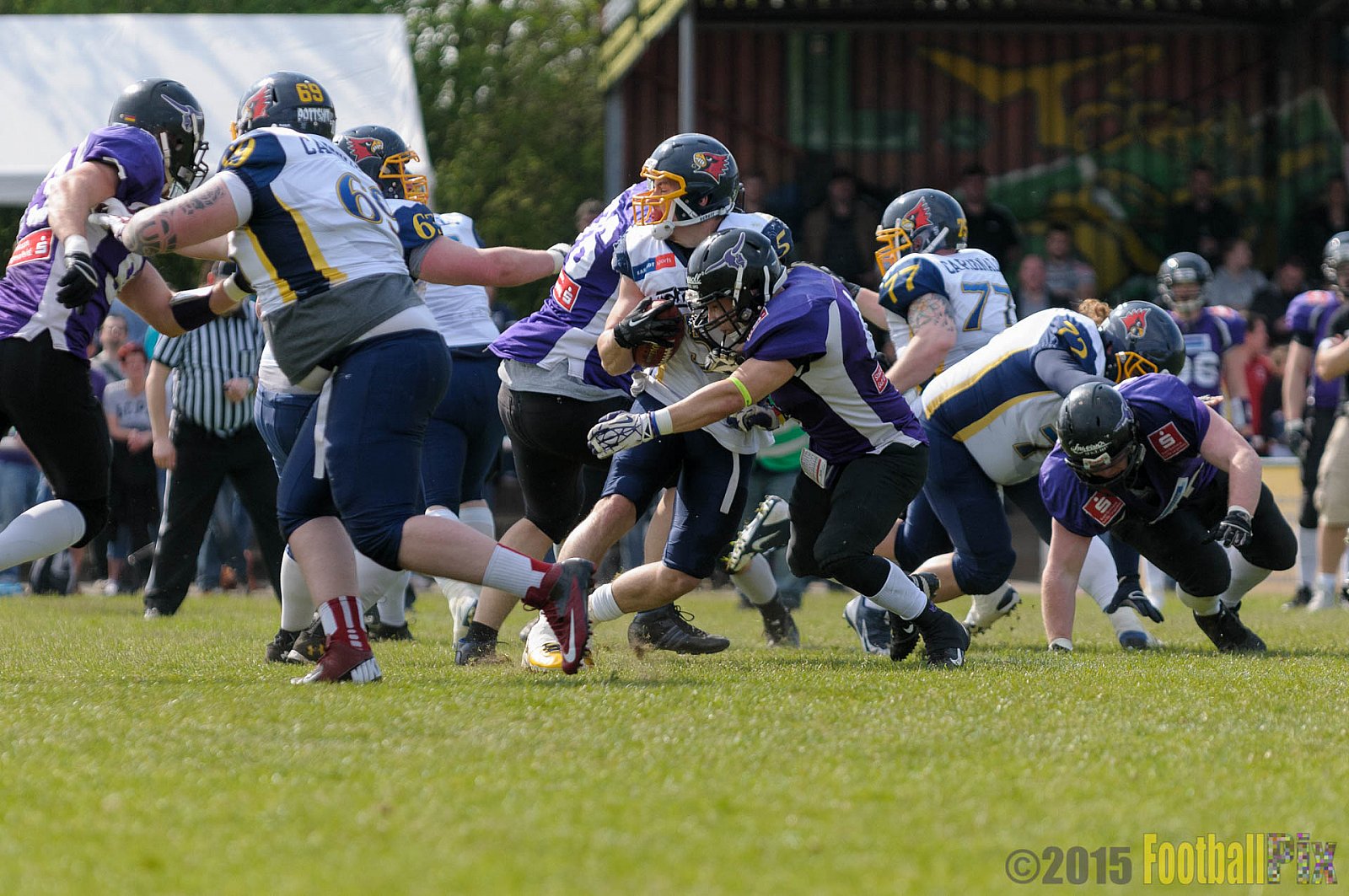 Langenfeld Longhorns vs. Essen Assindia Cardinals - 19.04.2015 RL NRW: Langenfeld Longhorns vs. Essen Assindia Cardinals (19:24)