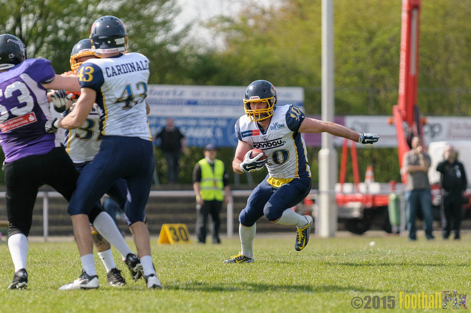 Langenfeld Longhorns vs. Essen Assindia Cardinals - 19.04.2015 RL NRW: Langenfeld Longhorns vs. Essen Assindia Cardinals (19:24)