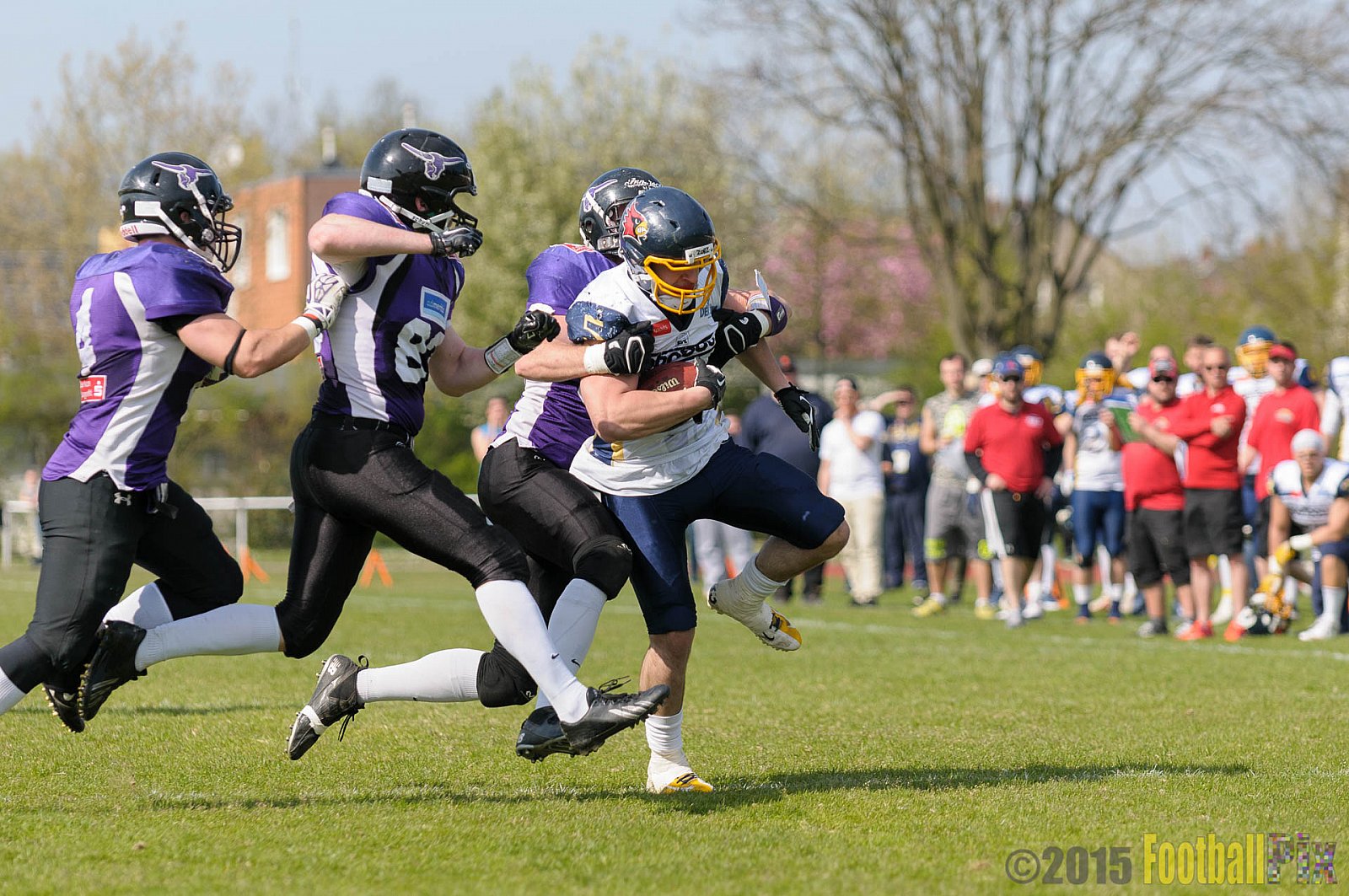 Langenfeld Longhorns vs. Essen Assindia Cardinals - 19.04.2015 RL NRW: Langenfeld Longhorns vs. Essen Assindia Cardinals (19:24)
