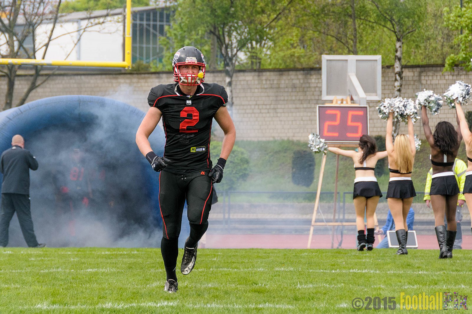 Düsseldorf Panther vs. Berlin Adler - 25.04.2015 GFL Nord: Düsseldorf Panther vs. Berlin Adler (30:0)