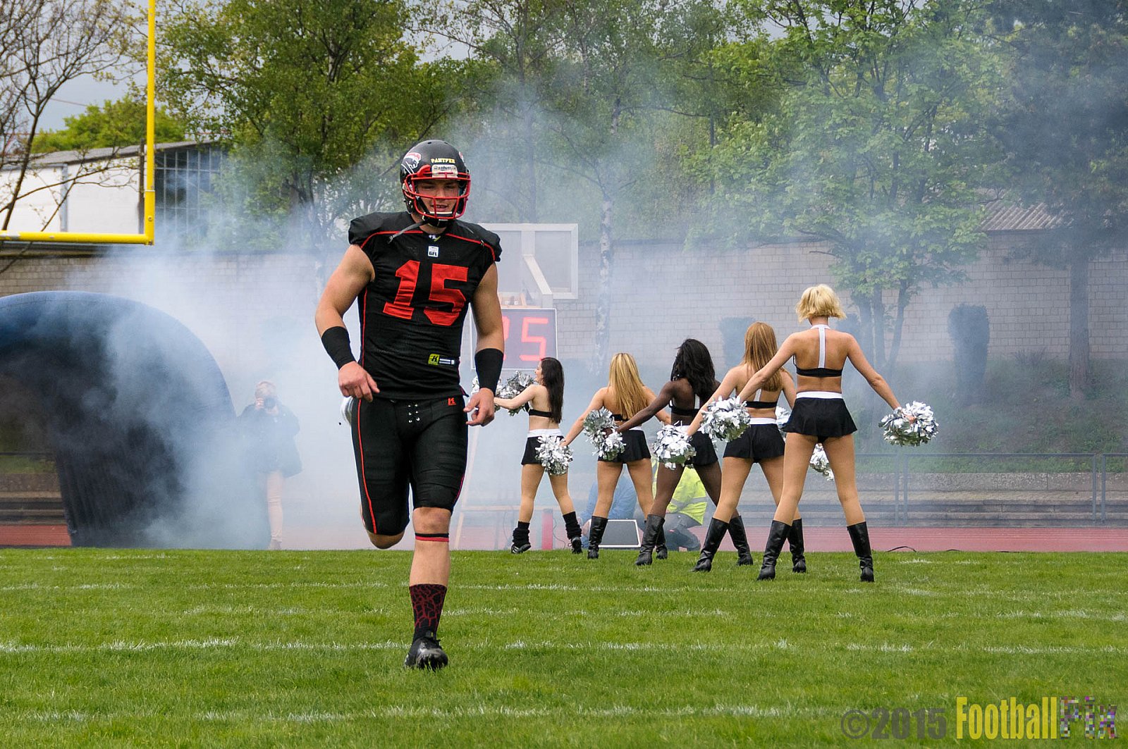 Düsseldorf Panther vs. Berlin Adler - 25.04.2015 GFL Nord: Düsseldorf Panther vs. Berlin Adler (30:0)