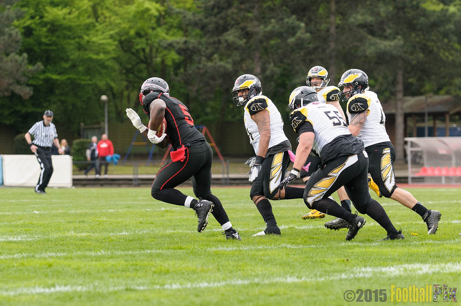 Düsseldorf Panther vs. Berlin Adler - 25.04.2015 GFL Nord: Düsseldorf Panther vs. Berlin Adler (30:0)