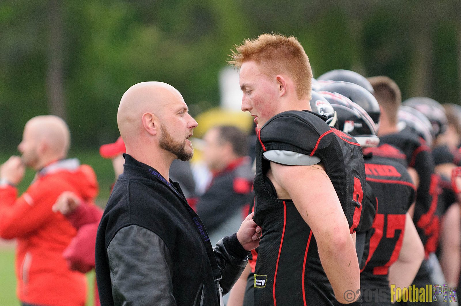 Düsseldorf Panther vs. Berlin Adler - 25.04.2015 GFL Nord: Düsseldorf Panther vs. Berlin Adler (30:0)