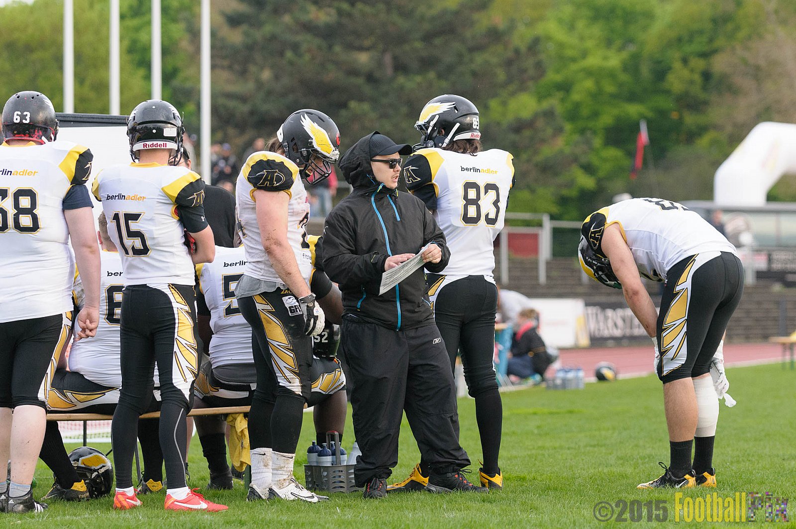 Düsseldorf Panther vs. Berlin Adler - 25.04.2015 GFL Nord: Düsseldorf Panther vs. Berlin Adler (30:0)