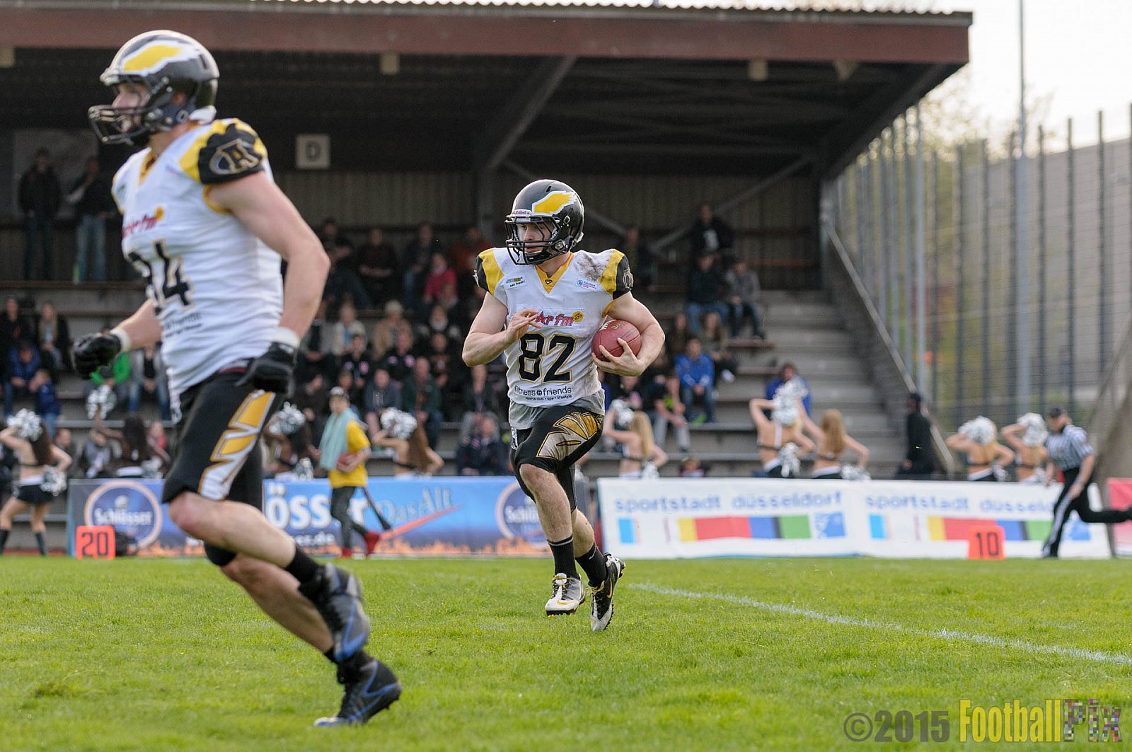 Düsseldorf Panther vs. Berlin Adler - 25.04.2015 GFL Nord: Düsseldorf Panther vs. Berlin Adler (30:0)