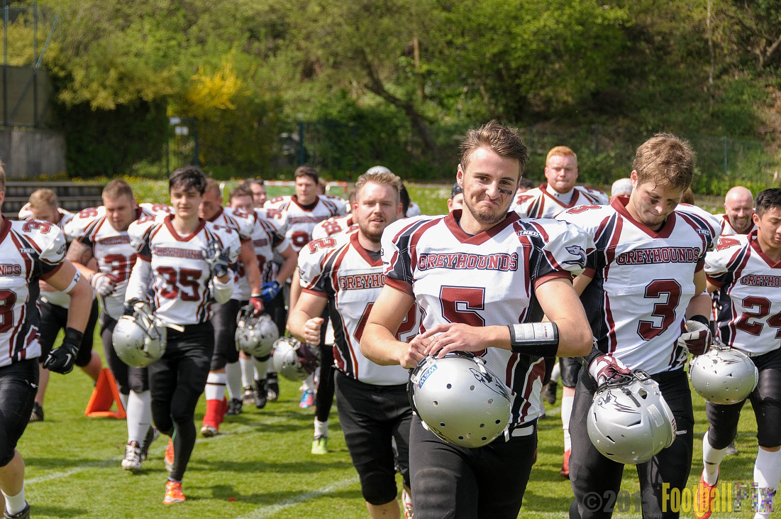 Wuppertal Greyhounds vs. Wipperfürth Phoenix - 01.05.2015 LL West NRW: Wuppertal Greyhounds vs. Wipperfürth Phoenix (72:6)