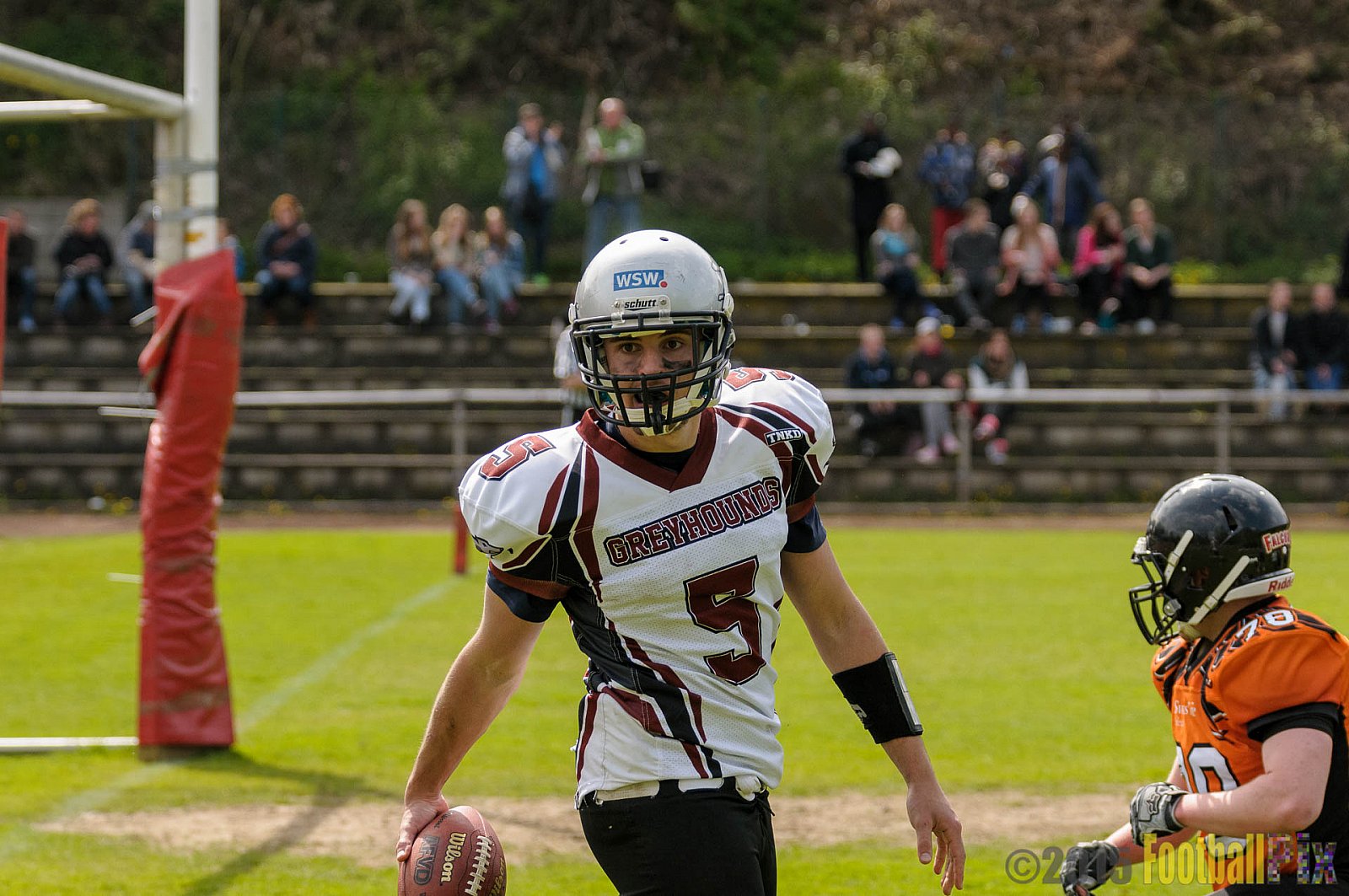 Wuppertal Greyhounds vs. Wipperfürth Phoenix - 01.05.2015 LL West NRW: Wuppertal Greyhounds vs. Wipperfürth Phoenix (72:6)