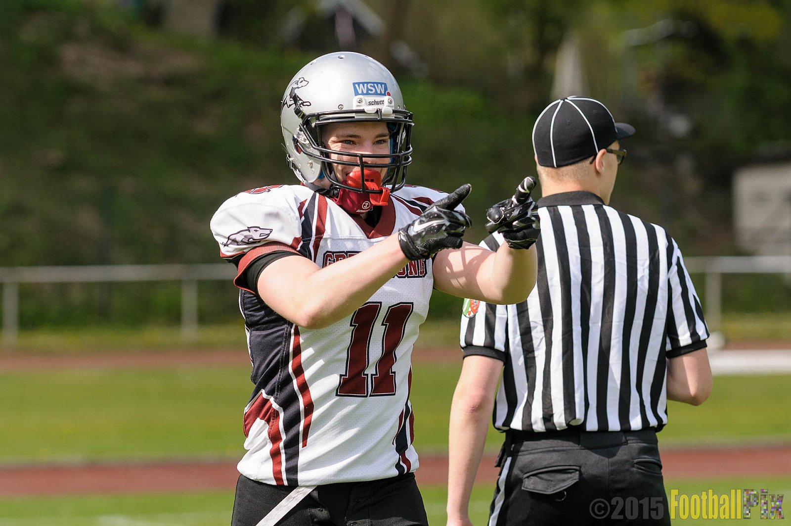 Wuppertal Greyhounds vs. Wipperfürth Phoenix - 01.05.2015 LL West NRW: Wuppertal Greyhounds vs. Wipperfürth Phoenix (72:6)