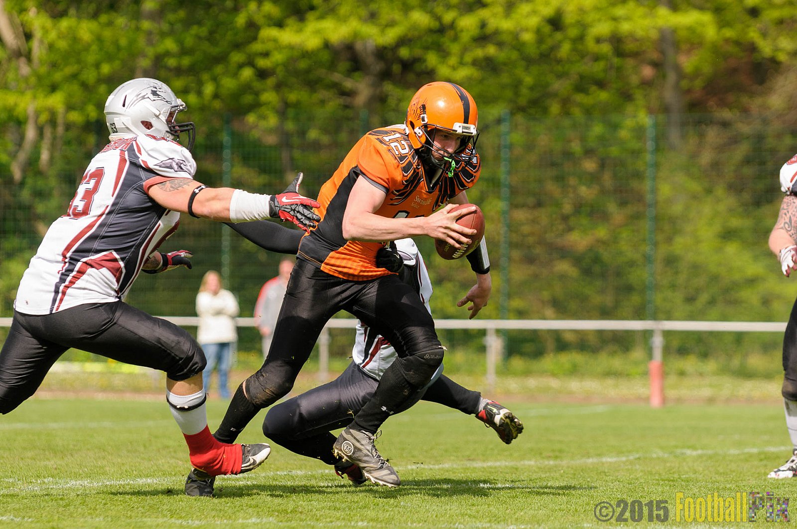 Wuppertal Greyhounds vs. Wipperfürth Phoenix - 01.05.2015 LL West NRW: Wuppertal Greyhounds vs. Wipperfürth Phoenix (72:6)