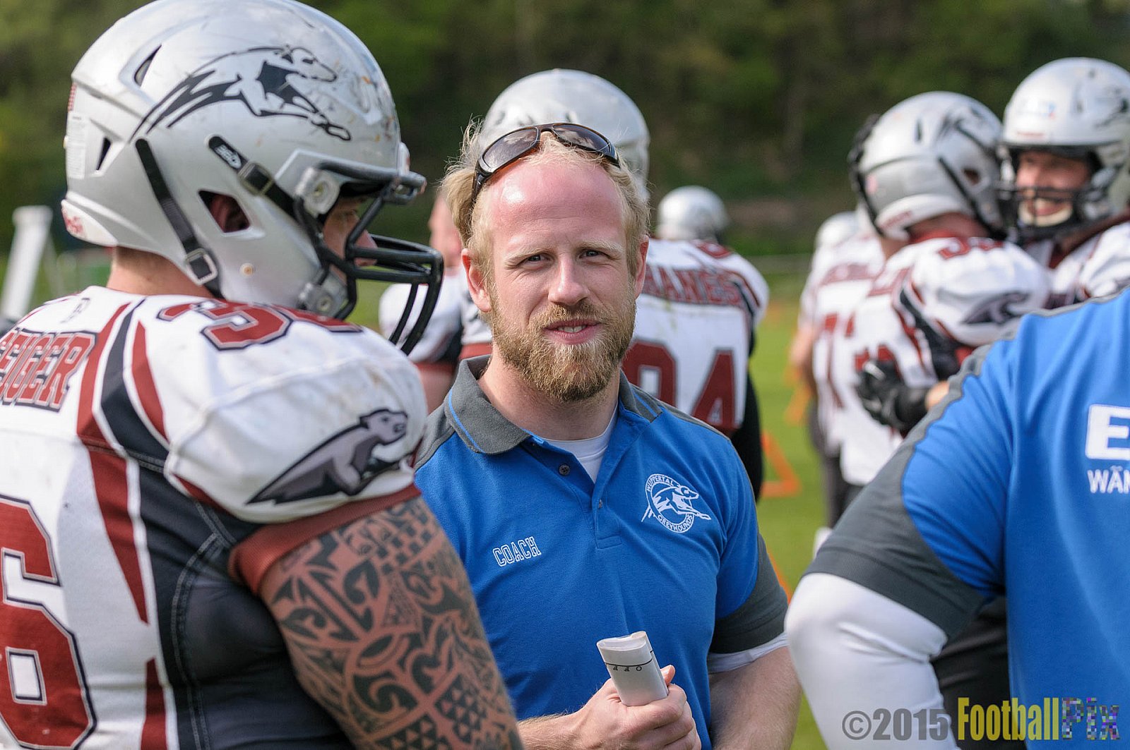 Wuppertal Greyhounds vs. Wipperfürth Phoenix - 01.05.2015 LL West NRW: Wuppertal Greyhounds vs. Wipperfürth Phoenix (72:6)