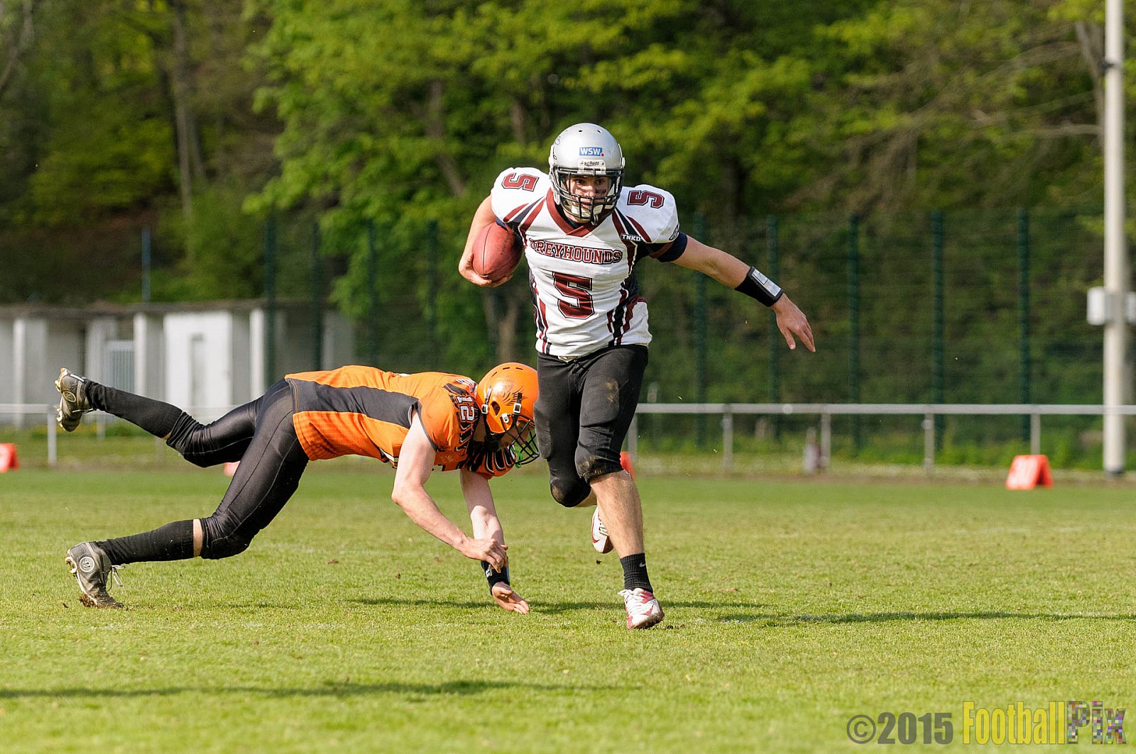 Wuppertal Greyhounds vs. Wipperfürth Phoenix - 01.05.2015 LL West NRW: Wuppertal Greyhounds vs. Wipperfürth Phoenix (72:6)