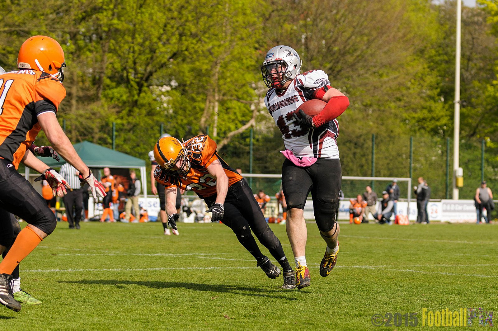 Wuppertal Greyhounds vs. Wipperfürth Phoenix - 01.05.2015 LL West NRW: Wuppertal Greyhounds vs. Wipperfürth Phoenix (72:6)